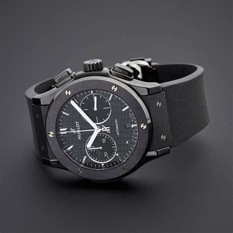 hublot black chrono|Hublot chronograph automatic.